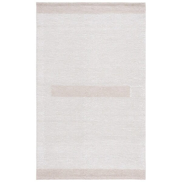 Safavieh 5 x 8 ft. Natural Flat Weave Rectangle Area Rug Ivory & Beige NAT324B-5 - main